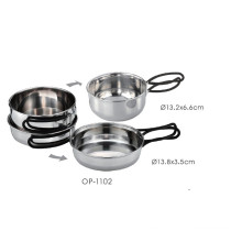 Stainless Steel Outdoor Pot Set (OP-1102)